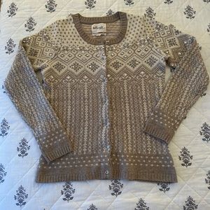 Fair isle cardigan